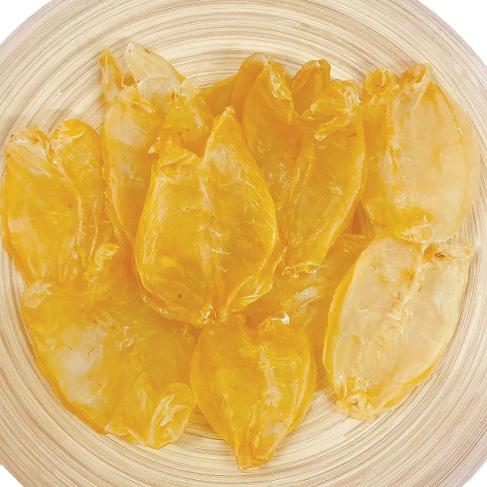 【快閃優惠⭐️買5包平均$279/包】非洲鴨巴花膠肚  (100克) (11-14片) - 尚禮參茸海味乾貨